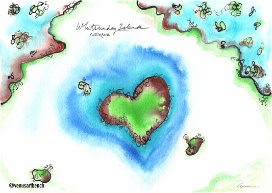 aussie landscapes Heart Island