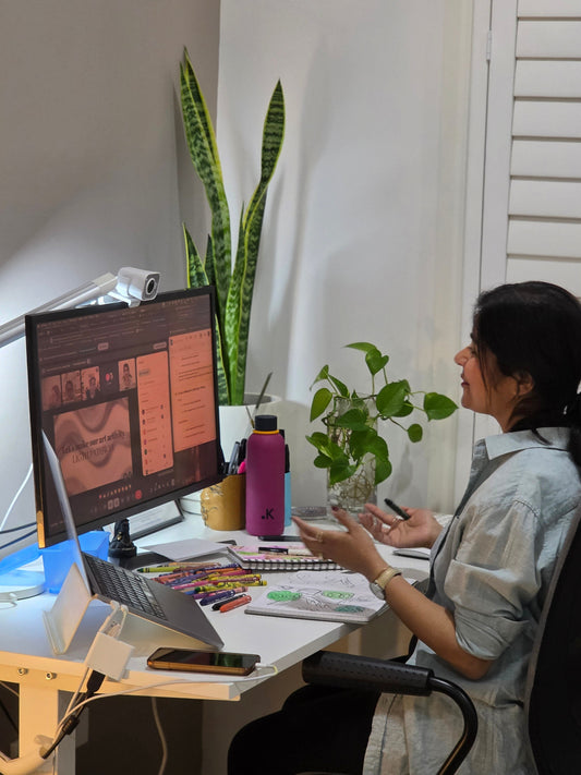 A Look Back at Our Online Affirmation Reset - A Creative Journey for Busy Professionals