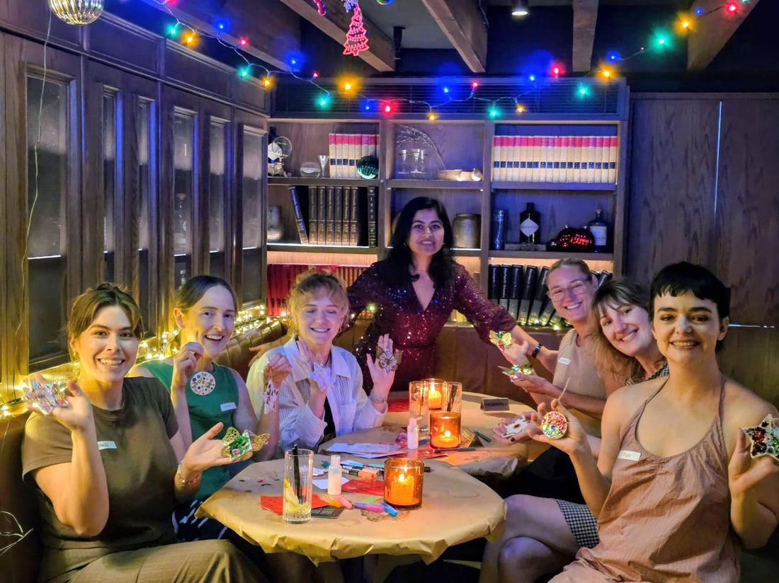 Gratitude & Glitter: A Mindful Creative Workshop That Invited Us to Pause and Reflect