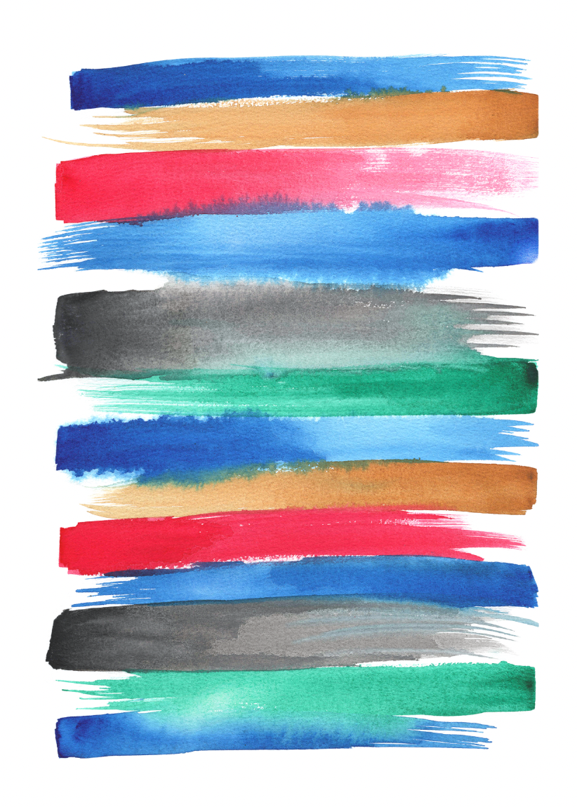 vibrant brushstrokes (horizontal) - venusartbench